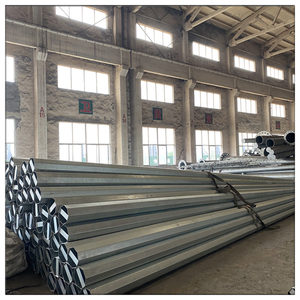 JSHP-poste <span class=keywords><strong>de</strong></span> metal <span class=keywords><strong>para</strong></span> línea <span class=keywords><strong>de</strong></span> transmisión, poste eléctrico <span class=keywords><strong>de</strong></span> acero galvanizado en caliente, 6-18m - Product Image 5