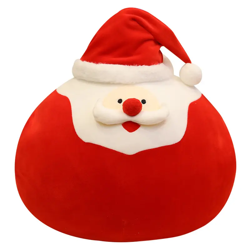 Супер мягкий и приятный Санта-Клаус чучело грелка с гигантской куклой лося Рождественский подарок