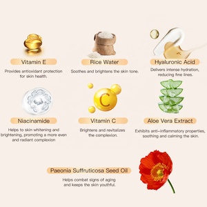 Ensemble de Soins de la Peau Anti-âge et Anti-rides au Collagène Naturel, Pur et Biologique, à l'Eau de Riz Coréenne, Marque Privée, <span class=keywords><strong>Vente</strong></span> en Gros - Product Image 2