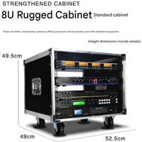 Vente en gros : Rack de transport 8U, Rack pour console de mixage 16U, Châssis d'amplificateur, Boîtier de haut-parleur 6U, Boîtier de scène 12U de haute qualité