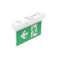 Panneau d'Évacuation d'Urgence à LED Certifié SAA, Batterie LiFePO4 à Montage Rapide 24M, Garantie 5 Ans, Lumière de Sécurité à Fixation Plafond