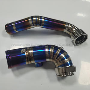 Tubo de entrada de carga de titanio para coche, tubería de entrada para <span class=keywords><strong>BMW</strong></span> <span class=keywords><strong>B58</strong></span> <span class=keywords><strong>140i</strong></span>, 240i, 340i, 440i, 740i F20-F23, F30-F36, G11-G12 Supra A90 G20 M340i - Product Image 5