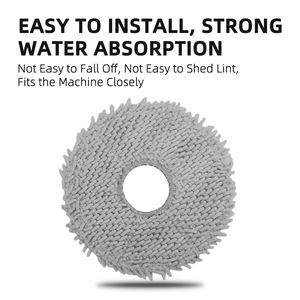 Reemplazo de paño de mopa para Roborock Q Revo P10/<span class=keywords><strong>Xiaomi</strong></span> X20 X30 X40 /Dreame L10s L20 W10S S30 S20 Moping Robot Mop Rag Accesorios - Product Image 5