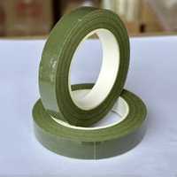 Grünes handgemachtes DIY-Klebeband für Blumen band Siebdruck-Blumen strümpfe einseitig zum Maskieren von Blumen herstellungs materialien
