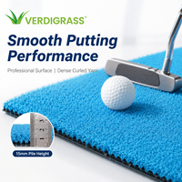 Maßgefertigte Indoor-Golf-Übungsmatte, Kunstrasen Putting Green Trainingsmatte für Simulator, OEM Großhandel