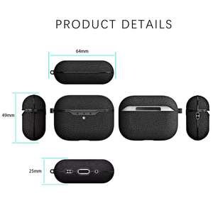 Headphone Cover Business Type Carbon Fiber Texture for <strong>Airpod</strong> Pro 2 3 <strong>Case</strong> Luxury Designer <strong>Mini</strong> Pouch <strong>Airpod</strong> <strong>Cases</strong>