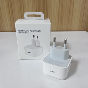 อะแดปเตอร์ชาร์จ iPhone17 40W Dynamic 60W Max Power สำหรับ iPhone พร้อมสายชาร์จ USB-C รองรับปลั๊ก EU US UK - Product Image 1