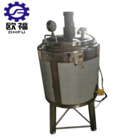 Pasteurisateur de jus commercial en lot, fournisseur chinois de pasteurisateurs de lait industriels