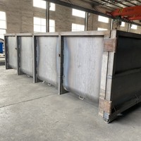 Conteneur à crochets pour ferraille métallique de 20 m³ – Conteneur à crochets pour déchets, conteneur roll-on/off