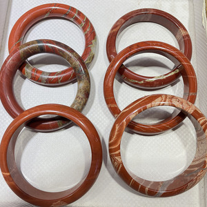 宝石用原石タイヤブレスレットクリスタルジュエリー,天然石ラウンドバングル - Product Image 5