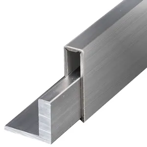 201 304 316 decorative metal corner trim stainless steel T profile