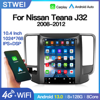 STWEI Android 13 pour Nissan Teana J32 Maxima 2008 -2012 Autoradio Lecteur Multimédia Écran Tesla Auto+Carplay Audio Stéréo GPS