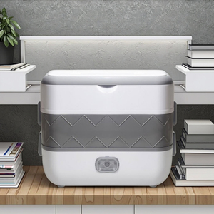 2L Heatable Electronic 304 Stainless Steel Multi-Functional Eco-Friendly <b>Folding</b> Lunch <b>Box</b> With Thermal Insulation ZJ-241126-3 F - Product Image 2