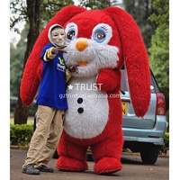 Disfraz inflable de Papá Noel, Reno, muñeco de nieve, Navidad, Panda gigante para publicidad y actuación en eventos
