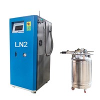 Kleine Flüssigstickstoff-Maschine Flüssigstickstoff-Generator Flüssig-N2-Maschine Hochreine Laborlösung