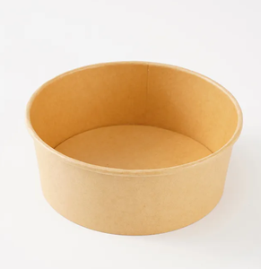 Bol rond en papier kraft anti-fuite, jetable, pour emporter, pour l'emballage de la soupe Tom <span class=keywords><strong>Yum</strong></span> Goong - Product Image 1