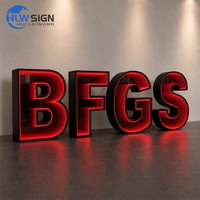 Letras LED de Neón con Efecto Espejo Infinito del Fabricante Original, Letreros de Neón con Efecto Espejo Abis, Letras LED para Interiores y Exteriores
