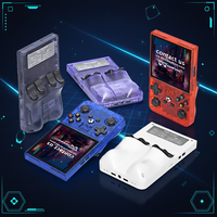 LR RX6 Max Écran couleur 4 pouces 720x720 64/128 Go de stockage Batterie 4000 mAh Wi-Fi AK OS Processeur Rockchip RK3326 30000 jeux