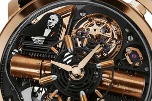 Jacob & CO นาฬิกาเจ้าพ่อนาฬิกาสาย<span class=keywords><strong>หนัง</strong></span>แท้เ<span class=keywords><strong>ค</strong></span>ลื่อนไหวแบบกลไกนาฬิกาอัตโนมัติ<span class=keywords><strong>ส</strong></span>ำหรับผู้ชาย - Product Image 4