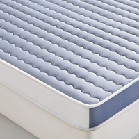 Matelas hybride en mousse à mémoire de forme et latex 180x200cm, surmatelas écologique, design durable, compressé en boîte, moderne, doux, pour chambre à coucher et hôpital