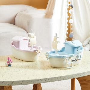 <span class=keywords><strong>Tirelire</strong></span> en forme de bateau <span class=keywords><strong>pirate</strong></span> de style nouveau, petite voile de dessin animé, boîte de rangement pour pièces d'or, cadeau pour enfants, ornement de bureau, <span class=keywords><strong>tirelire</strong></span> - Product Image 5