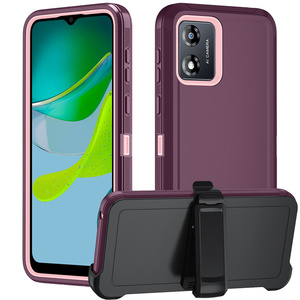 เคสโทรศัพท์กันกระแทกแบบเต็มรูปแบบสำหรับ <span class=keywords><strong>Motorola</strong></span> <span class=keywords><strong>Moto</strong></span> E13 รุ่นใหม่ <span class=keywords><strong>360</strong></span> 3 in 1  ฝาครอบโทรศัพท์ <span class=keywords><strong>MOTO</strong></span> E13 - Product Image 1