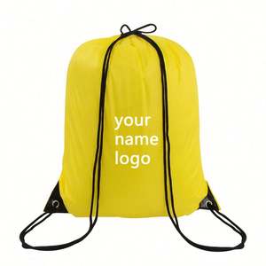 Custom Sports Gym <b>Bag</b> Reusable Nylon Waterproof Swimming Good Price Dust <b>Bag</b> <b>Kids</b> <b>Drawstring</b> Backpack <b>Bag</b> for Boys Girls - Product Image 3