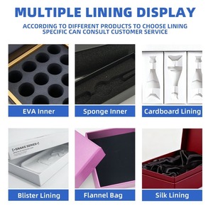 กล่องของขวัญพับได้ พิมพ์โลโก้สีตามสั่ง สำหรับน้ำหอมและเครื่องสำอาง ย่อยสลายได้ ผิวด้าน ปิดด้วยแม่เหล็ก - Product Image 3