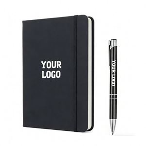 Wsy121 Personalized Soft Touch Custom Holographic Printing Brand <b>Note</b> <b>Book</b> Pu Hard Cover A5 Notebook Customizable Logo - Product Image 1