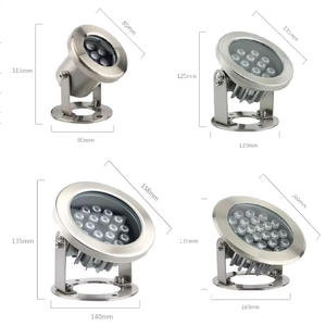 Điện áp thấp DMA ngoài trời không thấm nước IP68 <span class=keywords><strong>RGB</strong></span> đài phun nước hồ bơi Đèn LED Đèn dưới nước ánh sáng - Product Image 6