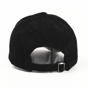 Automne hiver casquette de Baseball en velours côtelé Version coréenne hommes femmes tout match couleur unie à la mode chaud bord incurvé - Product Image 4