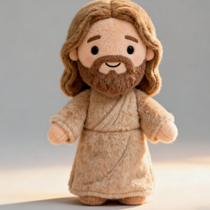מותאם אישית קריקטורה <span class=keywords><strong>jesus</strong></span> plush צעצוע כיף קריקטורה קטיפה בובה חיה מלווה ריפוי בובה מתנה מפעל מכירות ישיר סיטונאות סיטונאות - Product Image 4