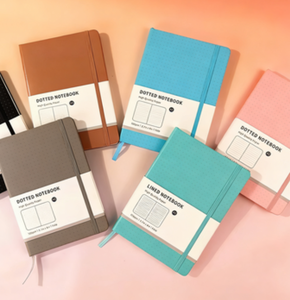 Promotional Business Gifts PU Leather Hard Cover Notebooks <b>A6</b> Students Binding Hardcover A5 <b>Diary</b> Journal Notebook - Product Image 4