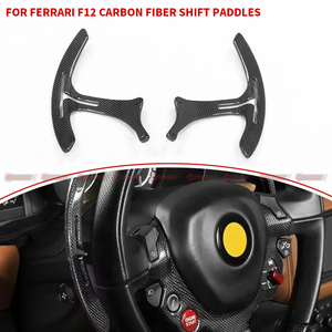Último diseño nuevo, estilo OEM, piezas de fibra de carbono seca para automóviles, kit de palancas de cambio para el interior del coche, para Ferrari F12 - Product Image 4