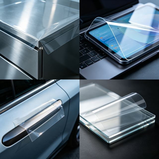 Static Film, Adhesive Free, Residue Free,High Clear, Anti-Scratch, Dustproof, Waterproof for Glass Window Metal Panel Protection
