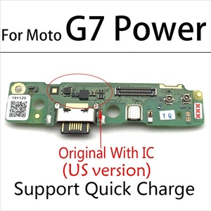 Chargeur de téléphone portable d'origine Flex pour Motorola Moto G7 Power Micro USB Port Dock Connecteur de charge Port avec carte - Product Image 5