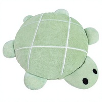 Coussin chauffant en peluche en forme de tortue, sans parfum, pour soulager les crampes menstruelles