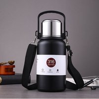 Produits très vendus, bouteille d'eau isolée sous vide de 800 ml, en acier inoxydable 316, thermos avec logo personnalisé