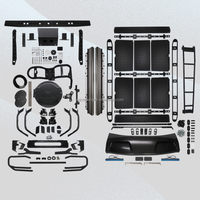 Accesorios para Automóviles, Kit de Carrocería para Mercedes-Benz Clase G W465 W464 G63, Mejora al Estilo 4x4, Piezas de Automóvil de Fibra de Carbono + Metal