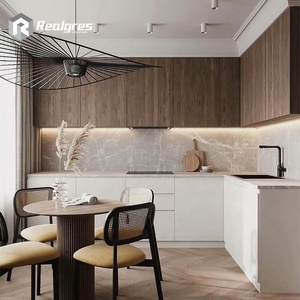 Realgres Ideas Compact Mini <strong>Cheap</strong> Black White <strong>Pantry</strong> New Model Island Kitchen <strong>Cabinet</strong> Cupboards Design - Product Image 5