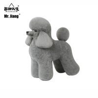 Perruques de pratique de toilettage Mr.Jiang Ram (modules de poils complets-sans modèle de base)-Système d'entraînement de beauté pour animaux de compagnie