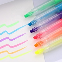 Vente en gros, nouveauté artistique, encre visible, marqueurs droits de type liquide