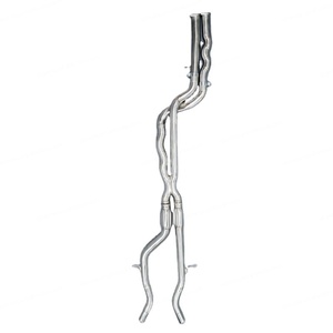 Tuyaux d'échappement intermédiaires haute performance de 2,76 pouces à longueur égale avec résonateurs pour BMW M3 M4 F80 F82 F83 S55B30 3.0T 2014-2019 - Product Image 1