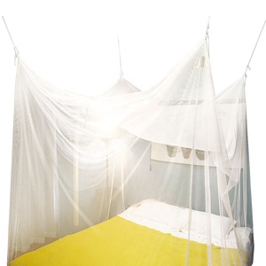 Trắng Gấp Giường Tán Hình Chữ Nhật Treo Net Cho Người Lớn Cắm Trại Du Lịch Có Sẵn Vua Nữ Hoàng Đôi Kích Thước Làm Bền Polyester - Product Image 2