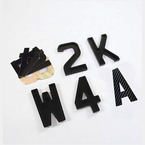 Números de Matrícula Acrílicos 3D, Dígitos Acrílicos para Placas de Matrícula de Vehículos - Product Image 5