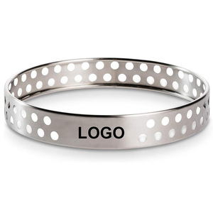 Poêle à bois en acier inoxydable KZZJ 304, portable, autoportant, pour camping en extérieur, base isolante thermique sur mesure - Product Image 2