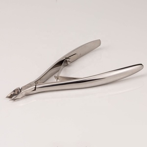 Logo Personnaliser Super Strong Sharp Pédicure Manucure Cutter Clipper Forger En Acier Inoxydable Nail <span class=keywords><strong>Cuticule</strong></span> Nipper 5mm Professionnel - Product Image 6