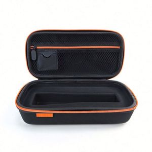 Custom LC90 LED Flashlight Storage Case Black Hard <b>Shell</b> EVA Powerful Flash <b>Light</b> Case Travel Portable EVA Flashlight Case - Product Image 3