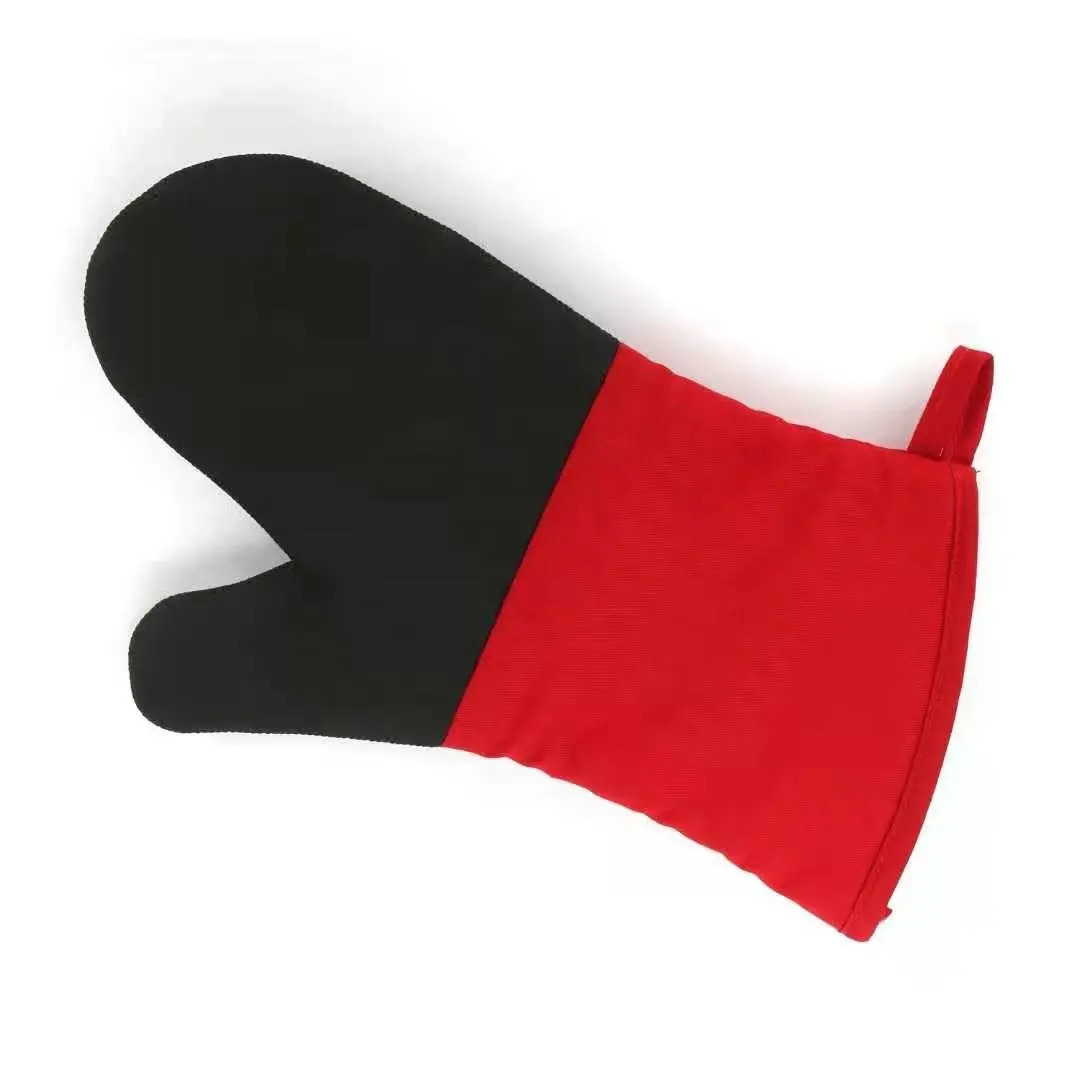 Professional manufacturer of Kitchen Heat-resistant oven mitt cooking mitten customized for home goods