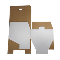 Boîtes à gâteaux en carton ondulé rigide blanc standard 5,5 x 4 x 3 avec coins renforcés, boîtes à desserts gaufrées, produits de boulangerie